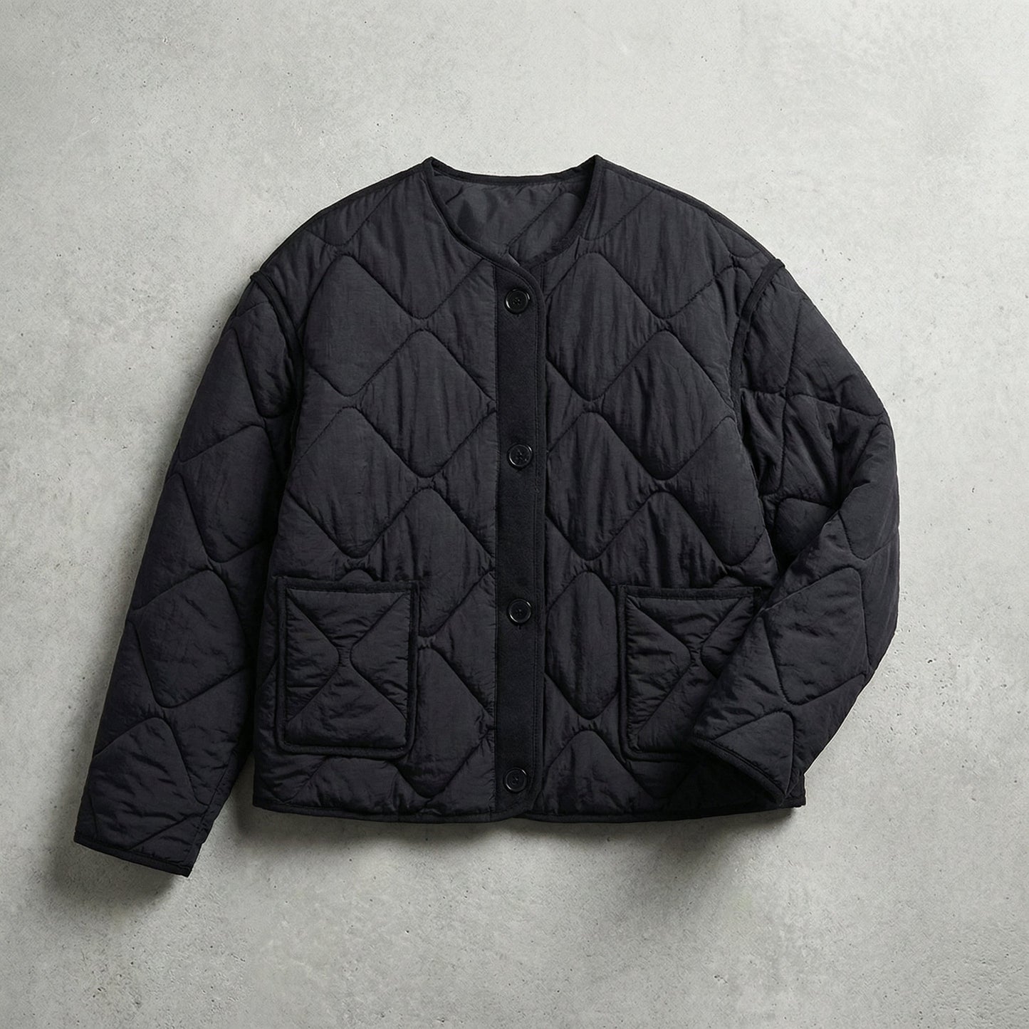 Women's Knit Short Jacket - 
Fashinoza