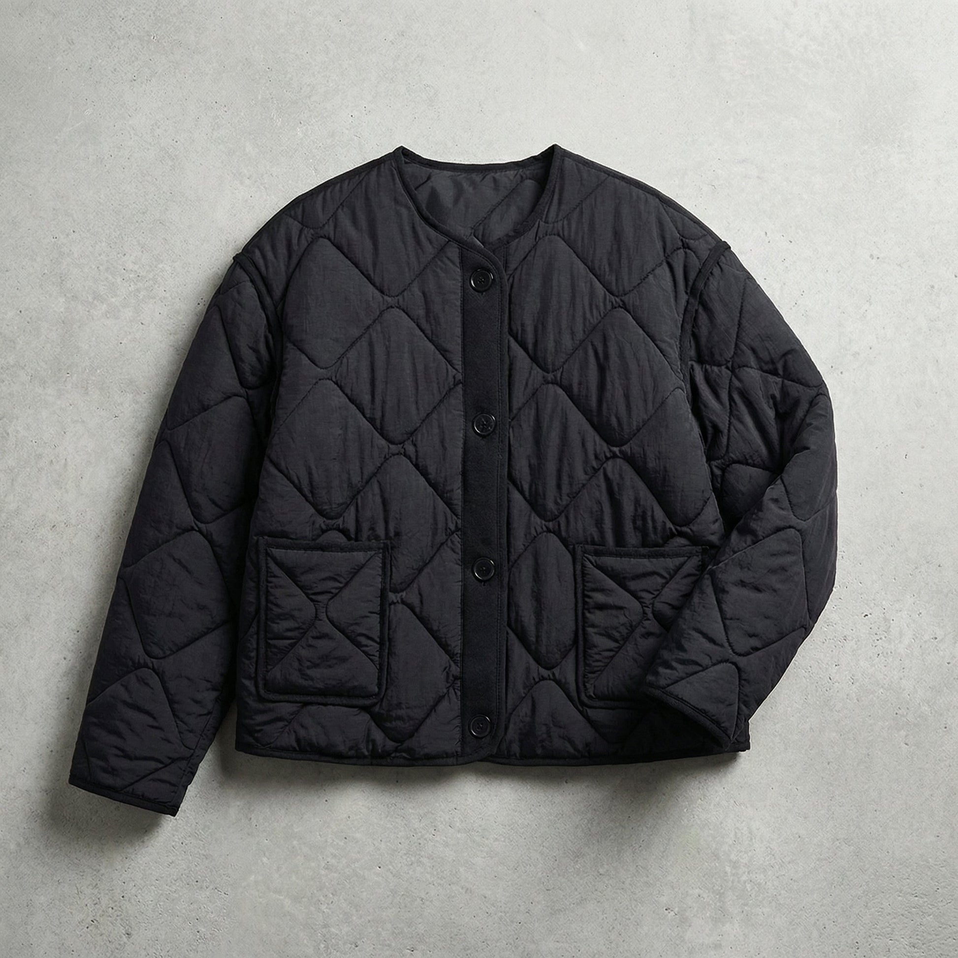 Women's Knit Short Jacket - 
Fashinoza