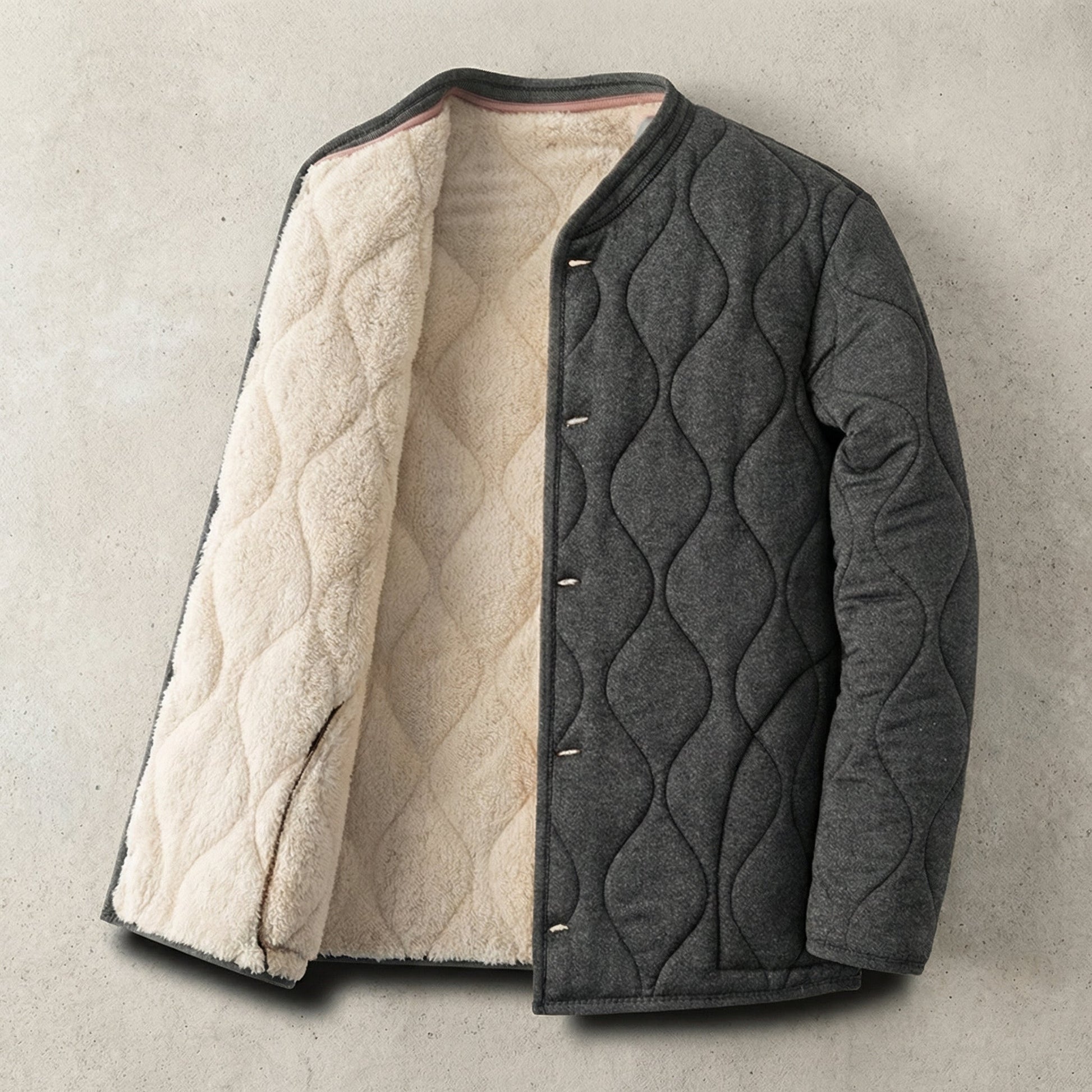 Women's Velvet Fleece Parka - 
Fashinoza
