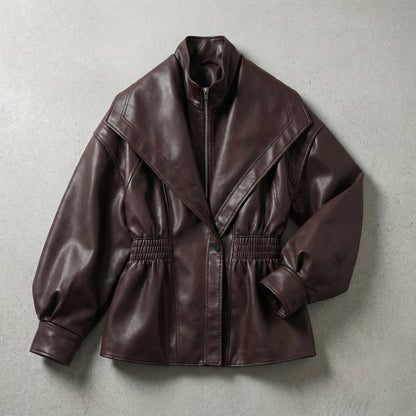 Valencia Men's Supple Leather Biker Jacket - 
Fashinoza