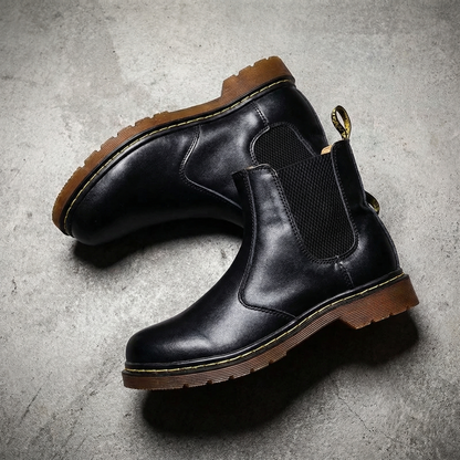 Supple Leather Chelsea Boots - 
Fashinoza
