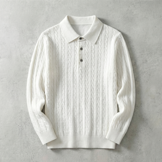 Ares Men's Knitted Pullover Sweater - 
Fashinoza