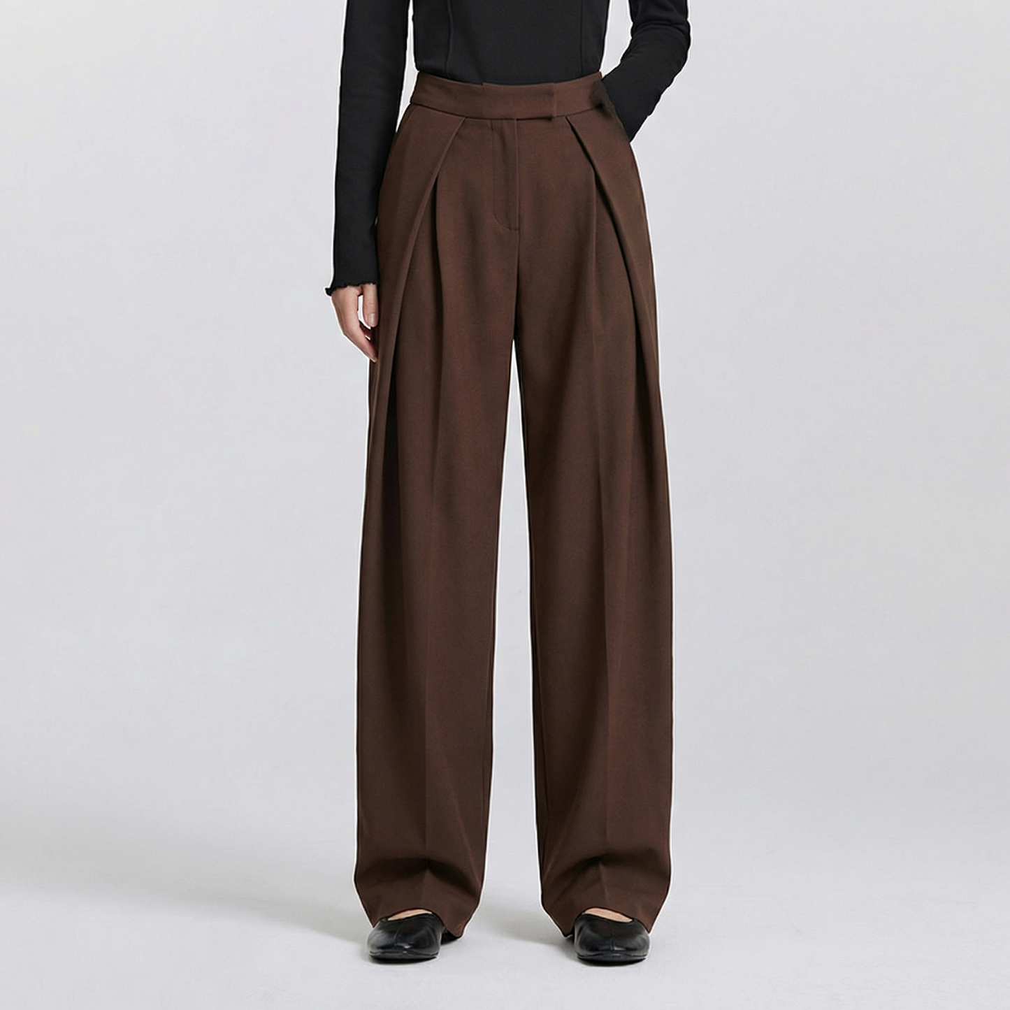 Women's Wide Leg Trousers - 
Fashinoza