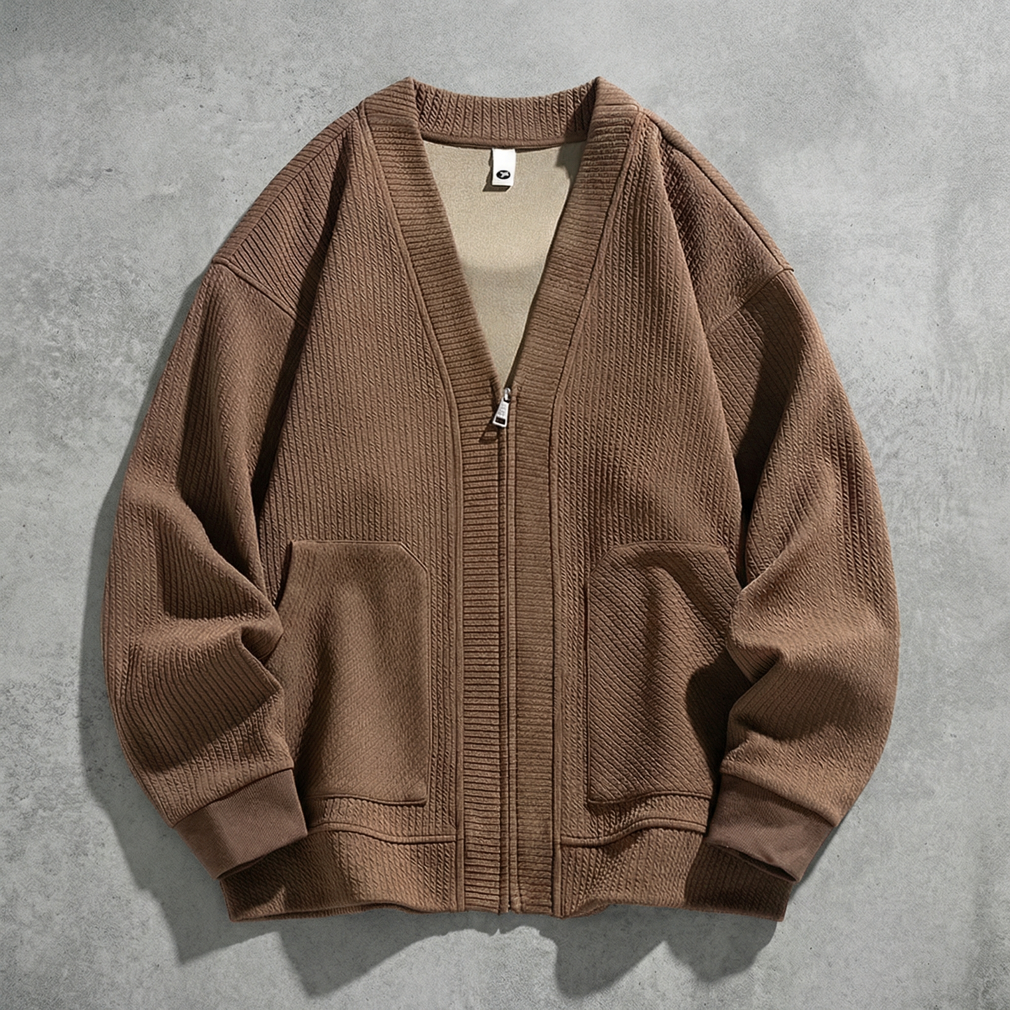 Women's Oversized Cardigan Jacket - 
Fashinoza