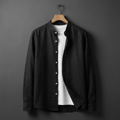 Women's Vintage Linen Shirt - 
Fashinoza