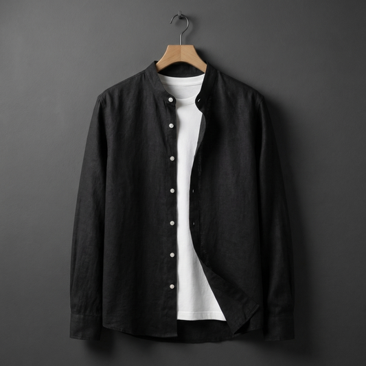 Women's Vintage Linen Shirt - 
Fashinoza