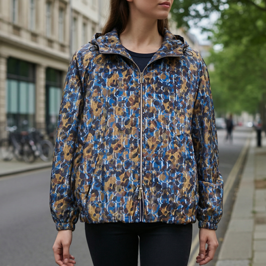 Women's Hooded Midi Jacket - 
Fashinoza