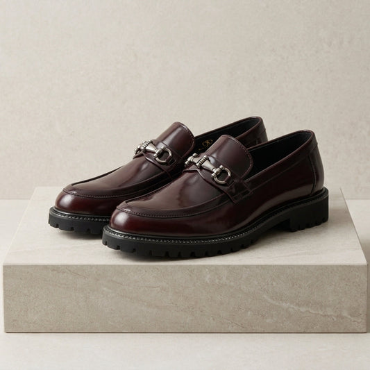 Men's Leather Dress Shoes - 
Fashinoza