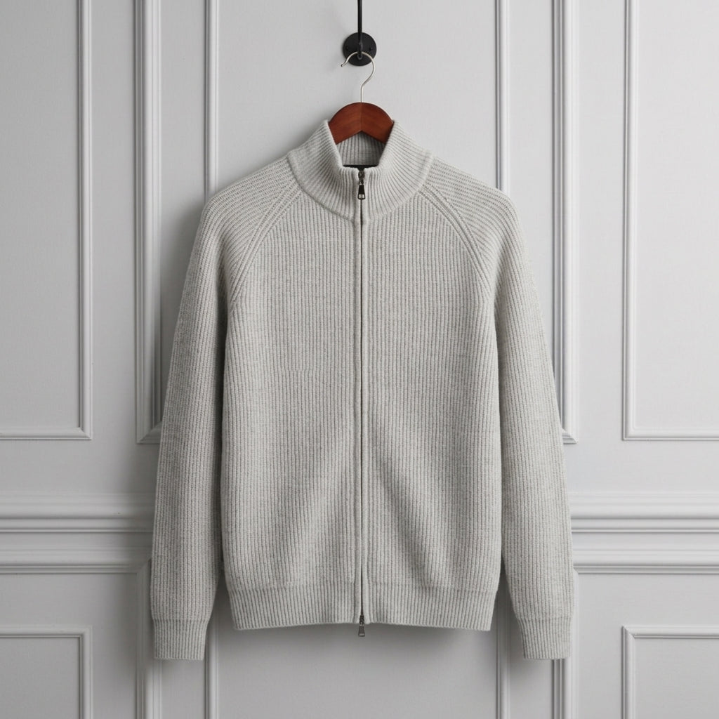 Womens Wool Zip Up Vest - 
Fashinoza