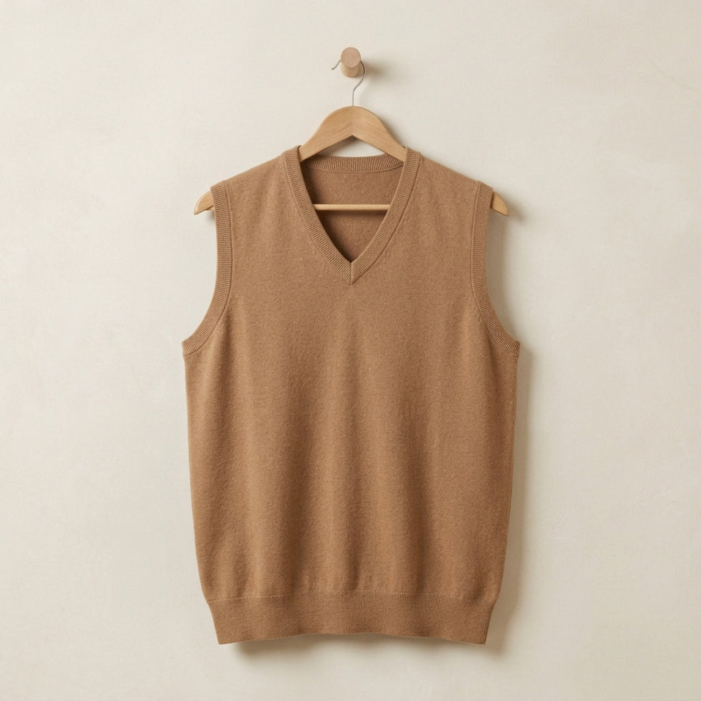 Women's Cashmere Vest - 
Fashinoza