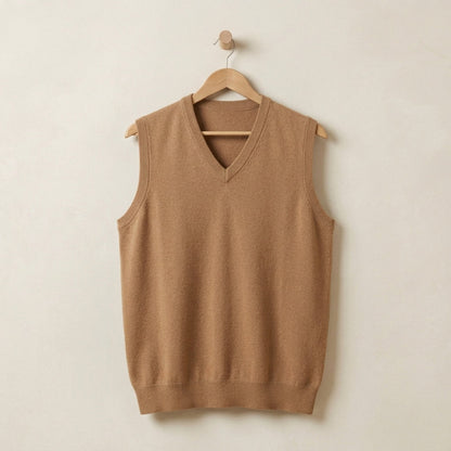 Women's Cashmere Vest - 
Fashinoza