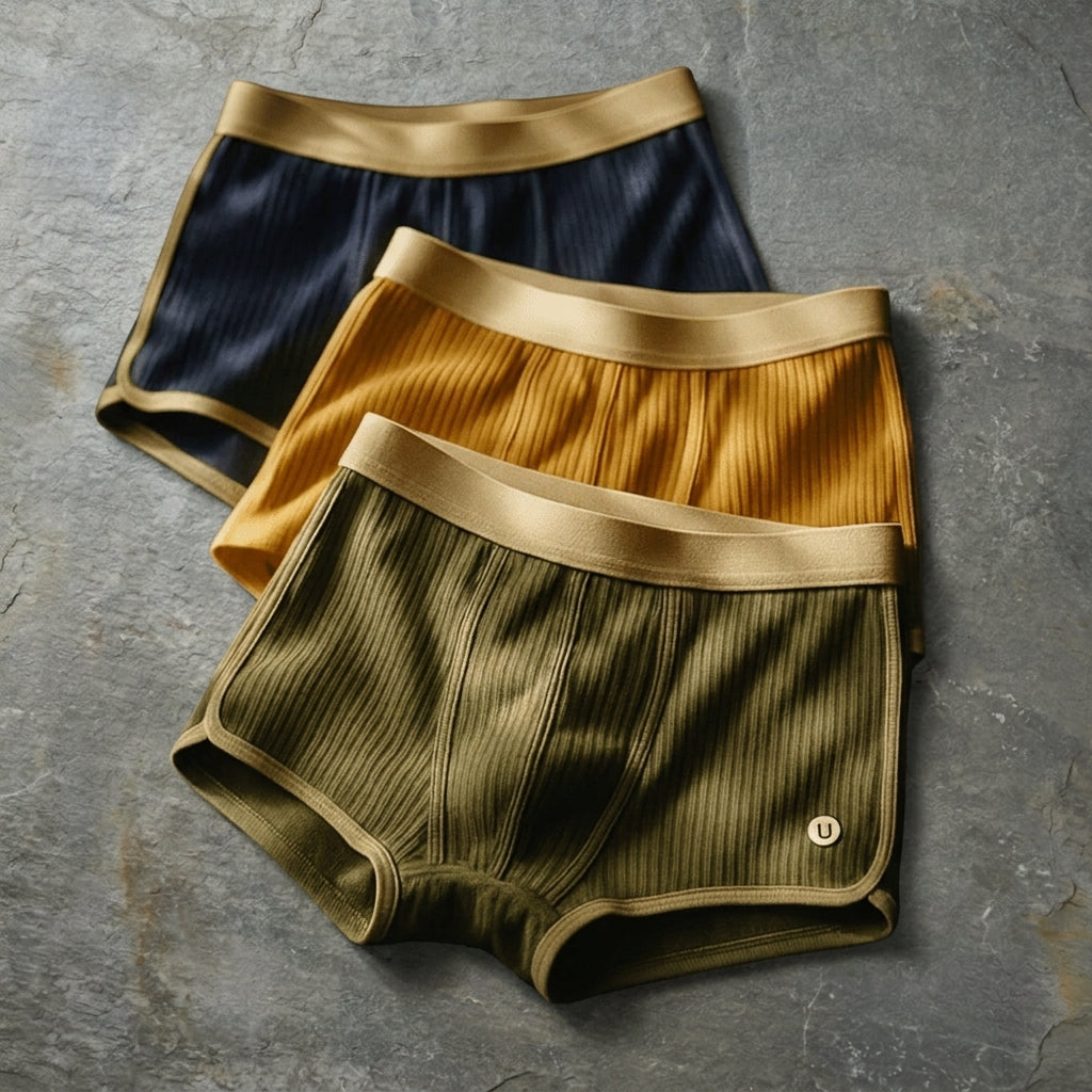 Men's Essential Boxer Briefs Set - 
Fashinoza
