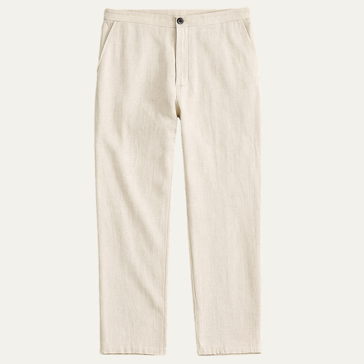 Men's Linen Capri Pants - Fashinoza
