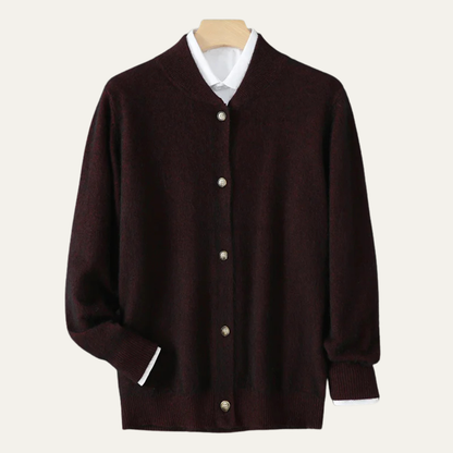 Men's Soft Knit Cardigan 100% Wool