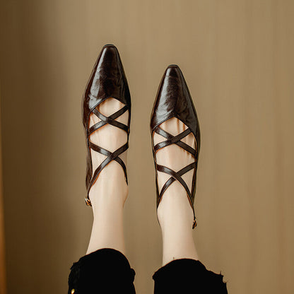Lira Genuine Leather Heels