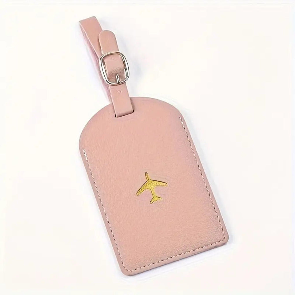 Leather Luggage Tag Personalized