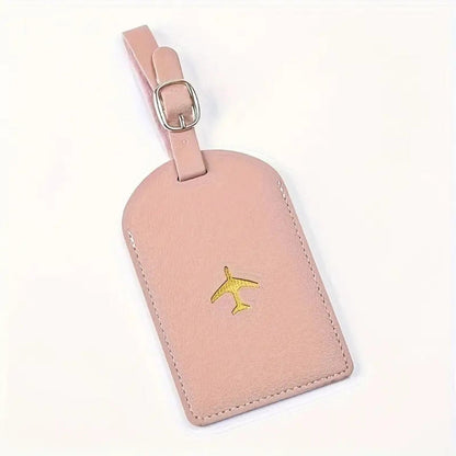 Leather Luggage Tag Personalized