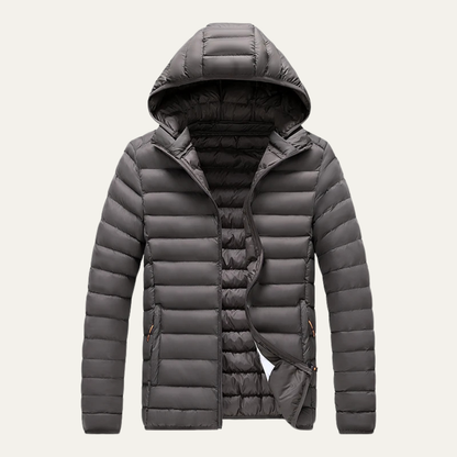 Men's Winter Puffer Parka Jacket - Fashinoza
