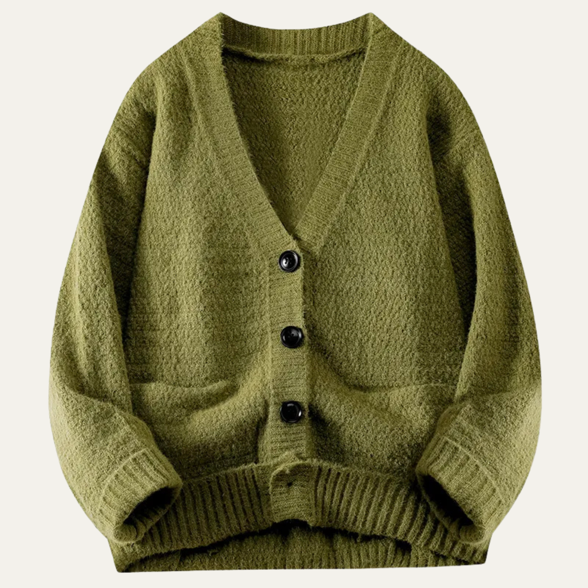 Men's Soft V Neck Knit Sweater