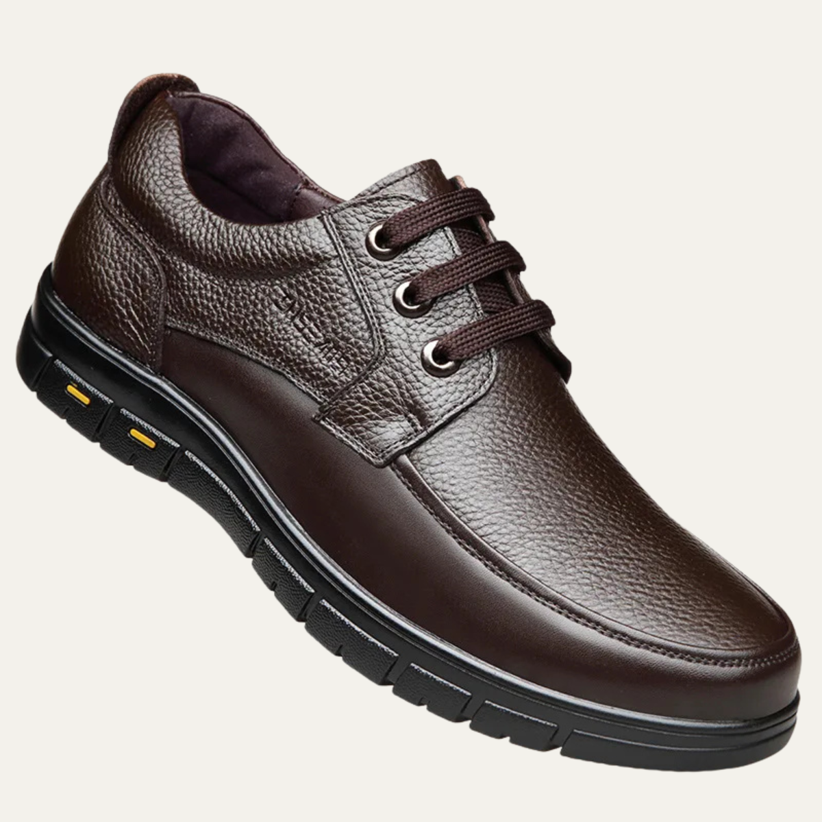 Men's Leather Lace Up Shoes - Fashinoza