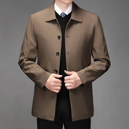 Alden Men's Casual Button Jacket Lightweight