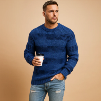 Men's Fair Isle Knitted Nordic Sweater