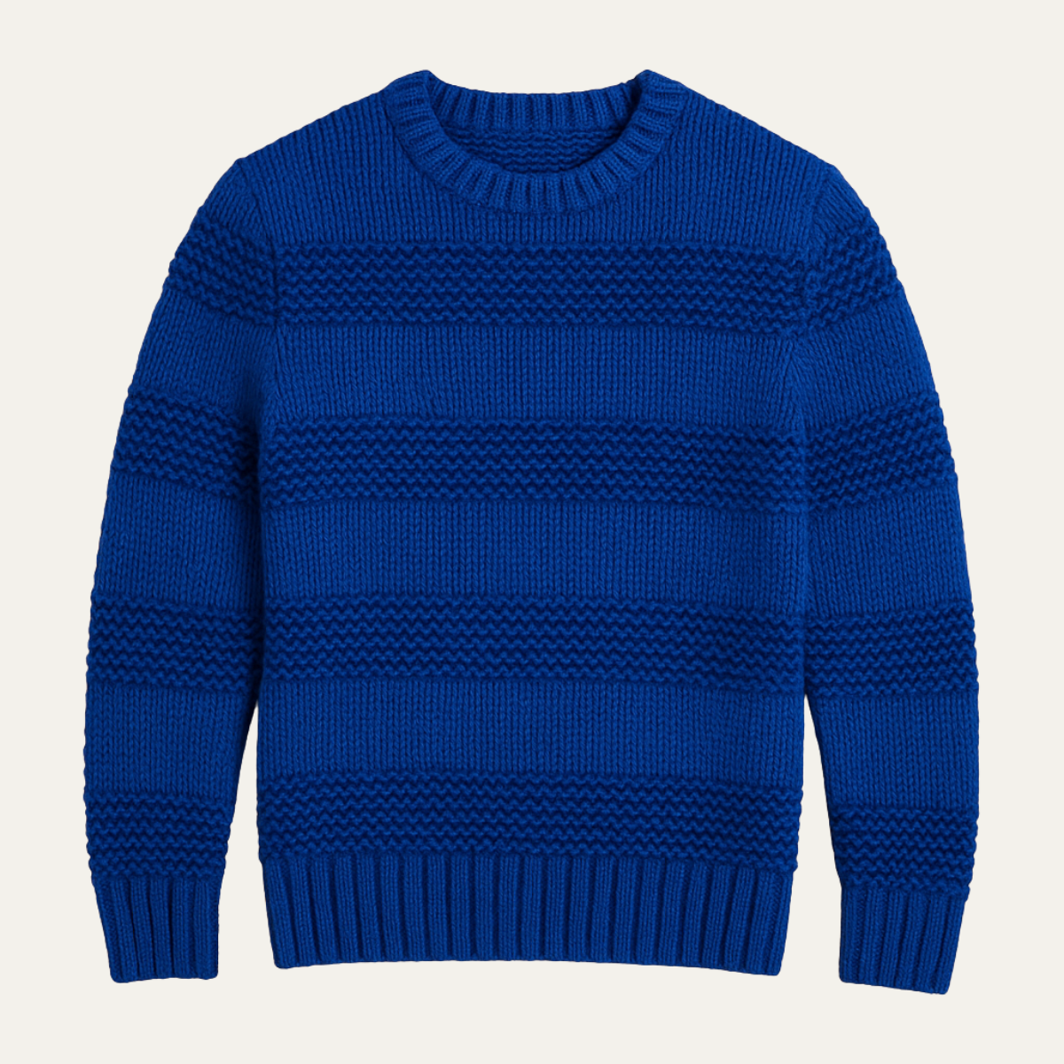 Men's Fair Isle Knitted Nordic Sweater - Fashinoza