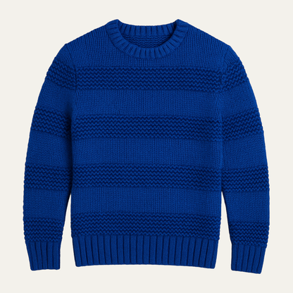 Men's Fair Isle Knitted Nordic Sweater - Fashinoza