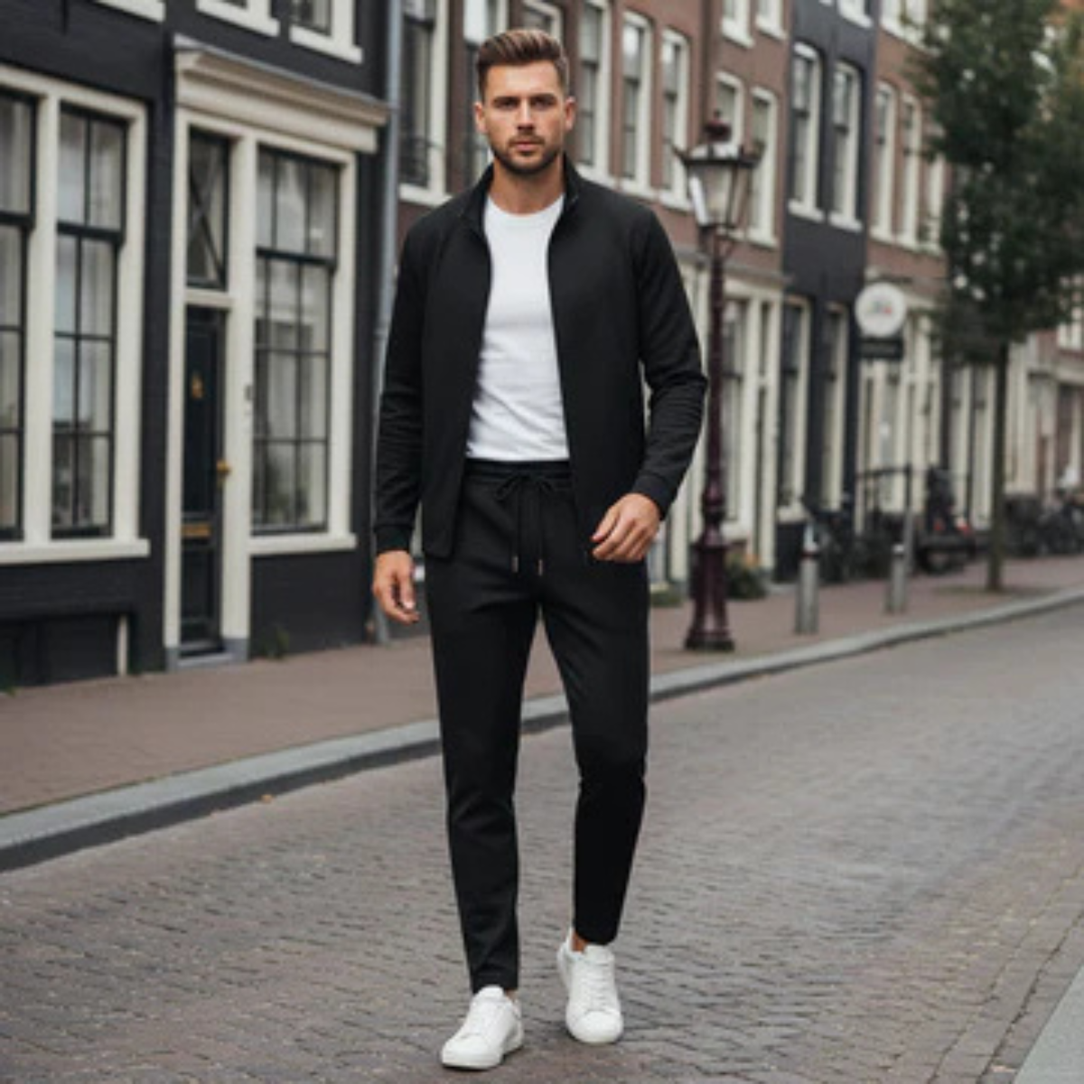 Men's Tracksuit Modern Fit Zip Jacket Joggers