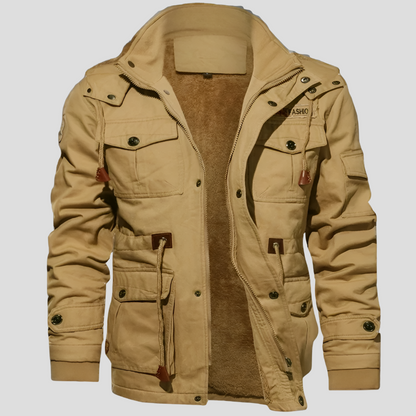 Men's Windbreaker Jacket Wind Resistant Warm