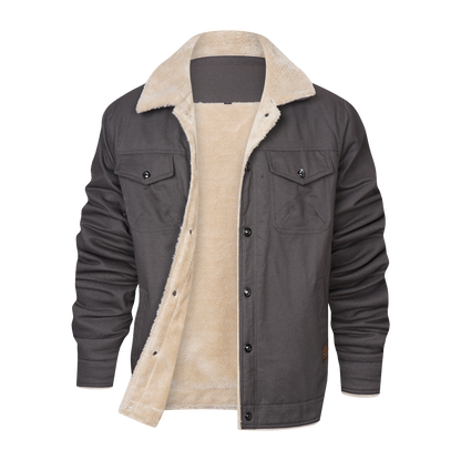 Men's Vintage Bomber Leather Jacket
