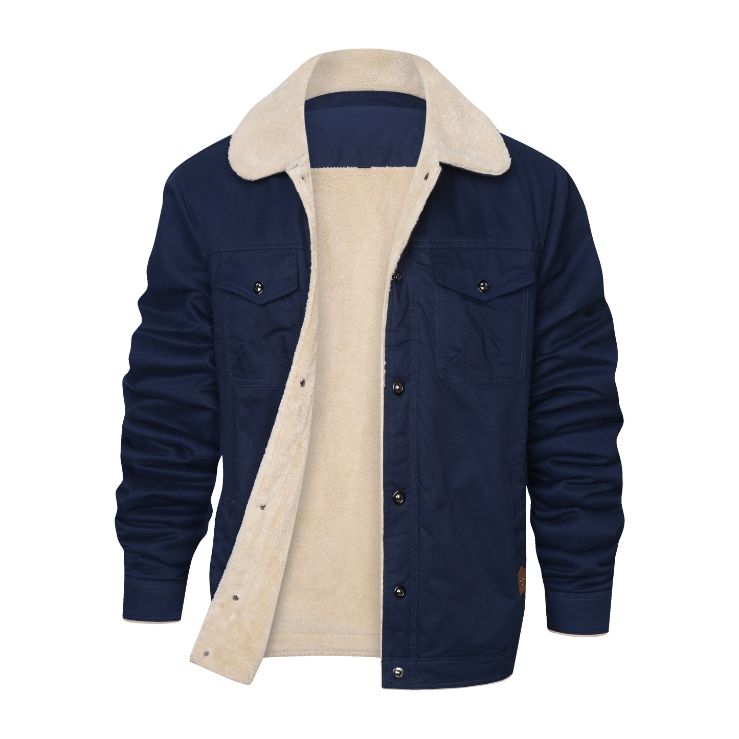 Men's Vintage Bomber Leather Jacket - Fashinoza