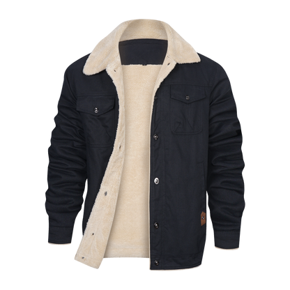 Men's Vintage Bomber Leather Jacket