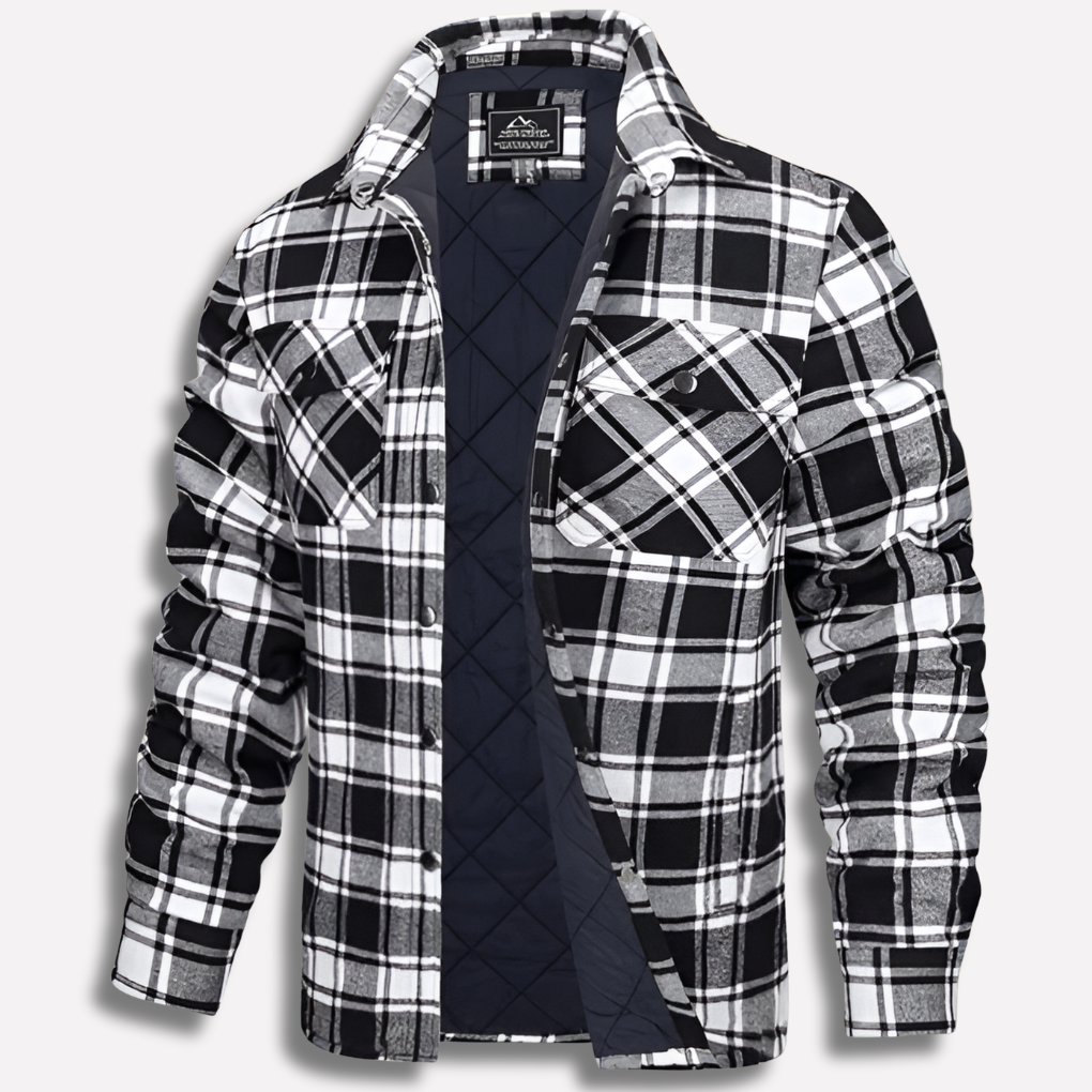 Men's Cotton Plaid Flannel Shirt
