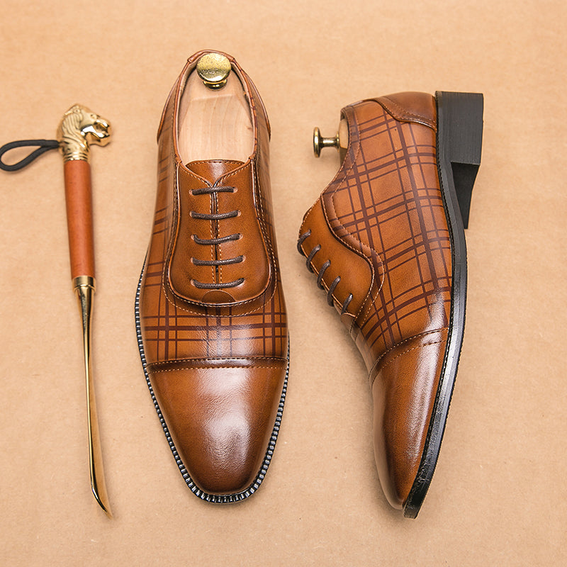 Men's Harmon Genuine Leather Dress Shoes