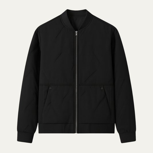Montrose Men's Cotton Bomber Jacket Lightweight - Fashinoza