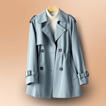 Chromablend Women's Vintage Trench Coat - 
Fashinoza
