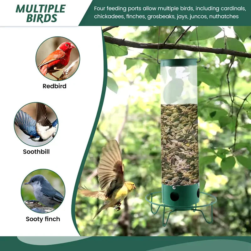 Squirrel Proof Bird Feeder - Fashinoza
