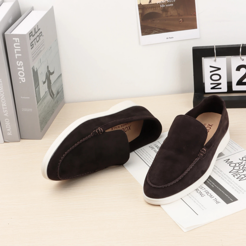 Men's Suede Loafers