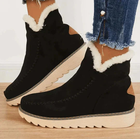 Chloe | Women’s Warm Fur Lined Winter Ankle Boots