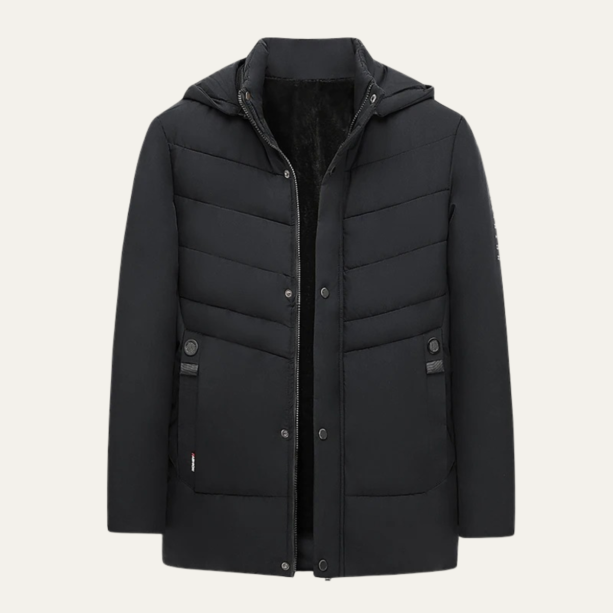 Men's Winter Hooded Puffer Jacket