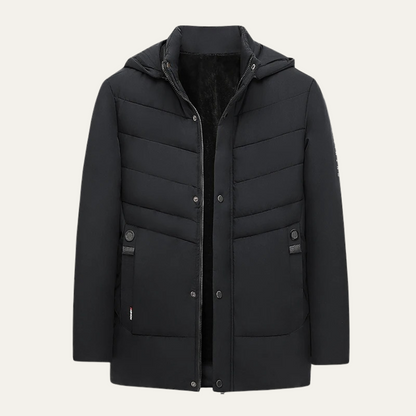Men's Winter Hooded Puffer Jacket