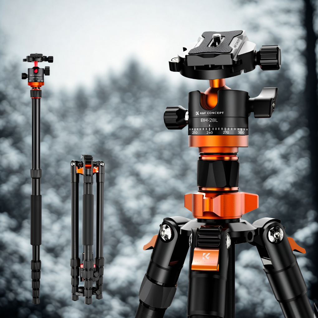 Aluminum Portable Camera Tripod 67 - Fashinoza