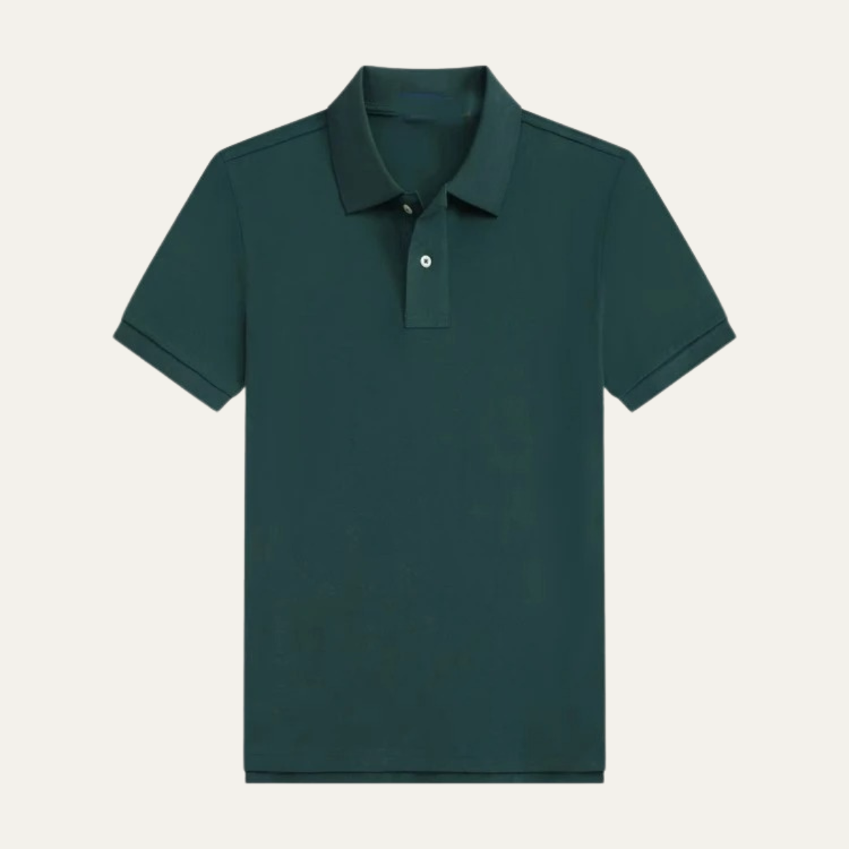 Mens Classic Polo Shirt Solid Color Trendy Fit - Fashinoza