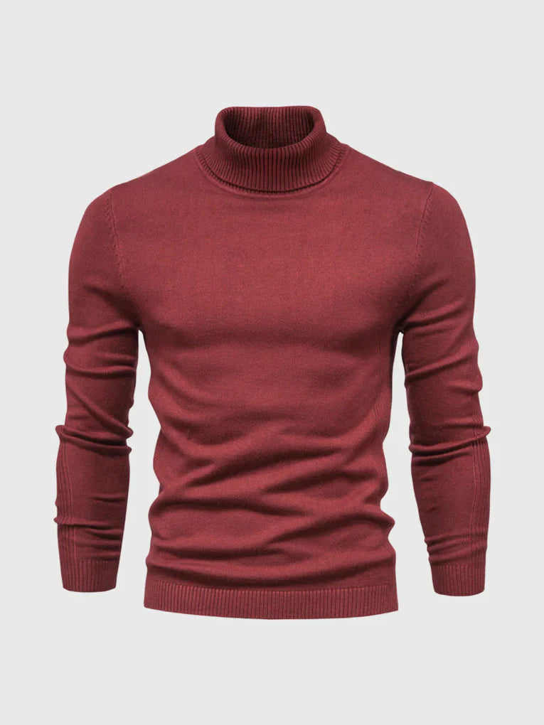 Men's Turtleneck Sweater Washable