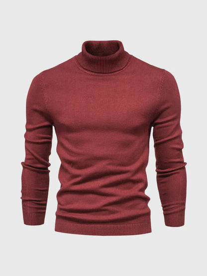Men's Turtleneck Sweater Washable