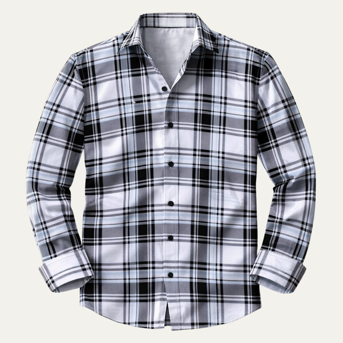 Men's Western Cowboy Print Shirt - Fashinoza