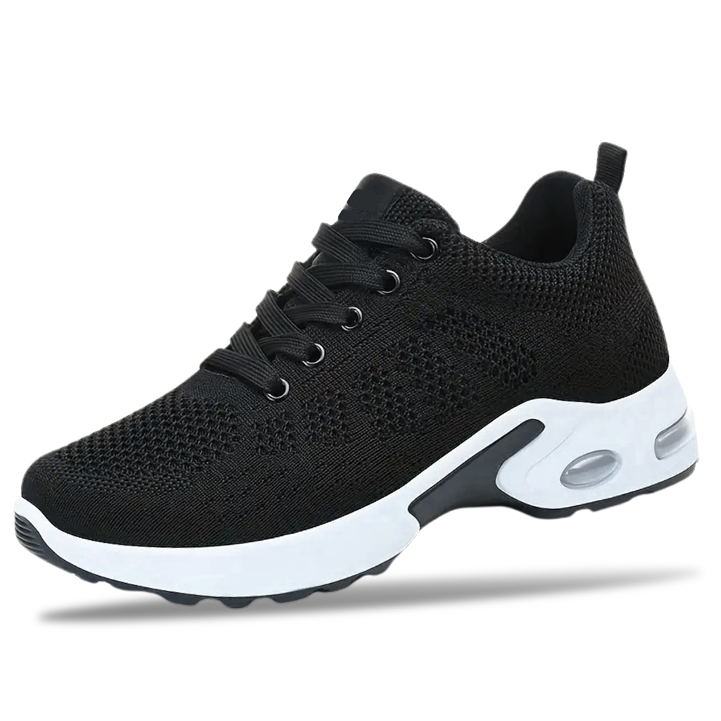 Women's Platform Mesh Running Shoes Breathable Lightweight Chunky Sports Sneakers
