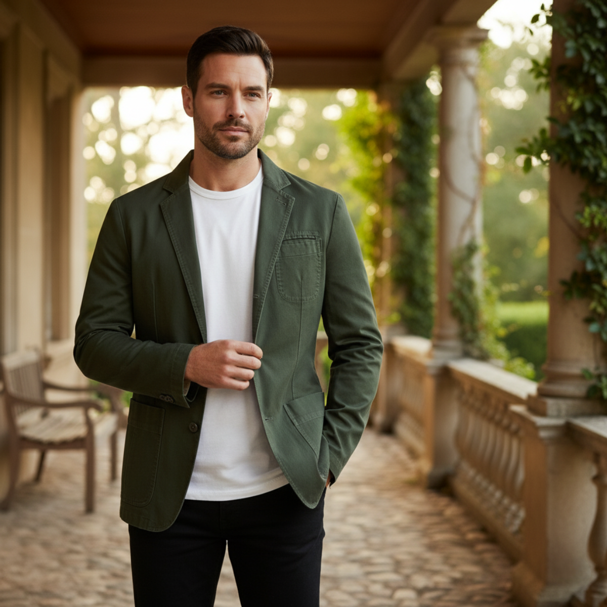 Men's Lightweight Savile Jacket