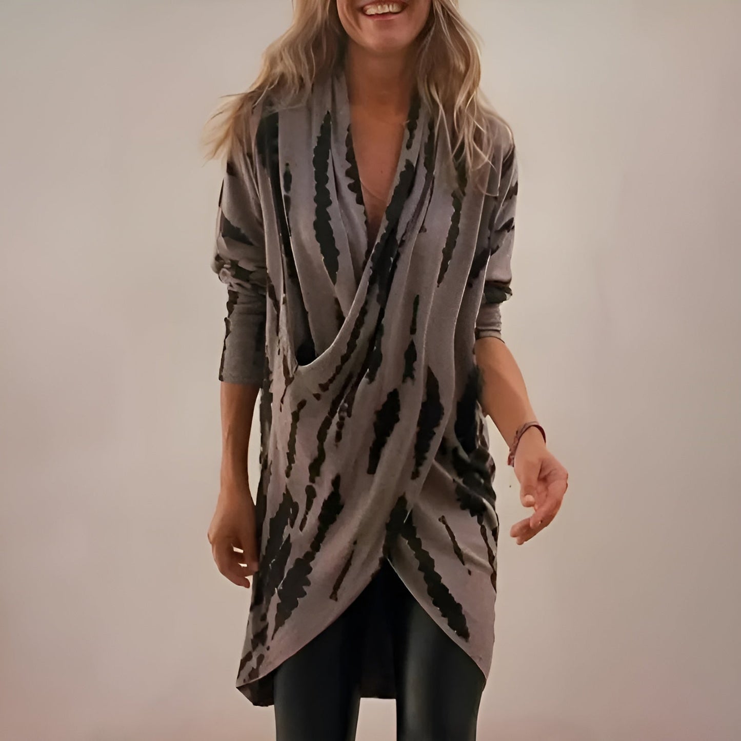 Women's V-Neck Tunic Comfortable - Fashinoza
